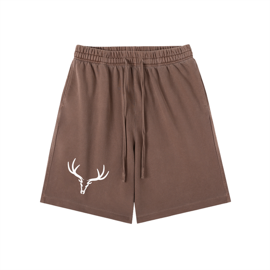 Vintage Wash Cotton Shorts