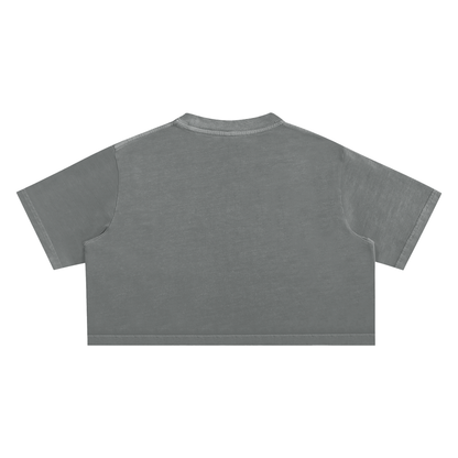 Snow Washed Crop Top
