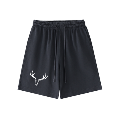 Vintage Wash Cotton Shorts